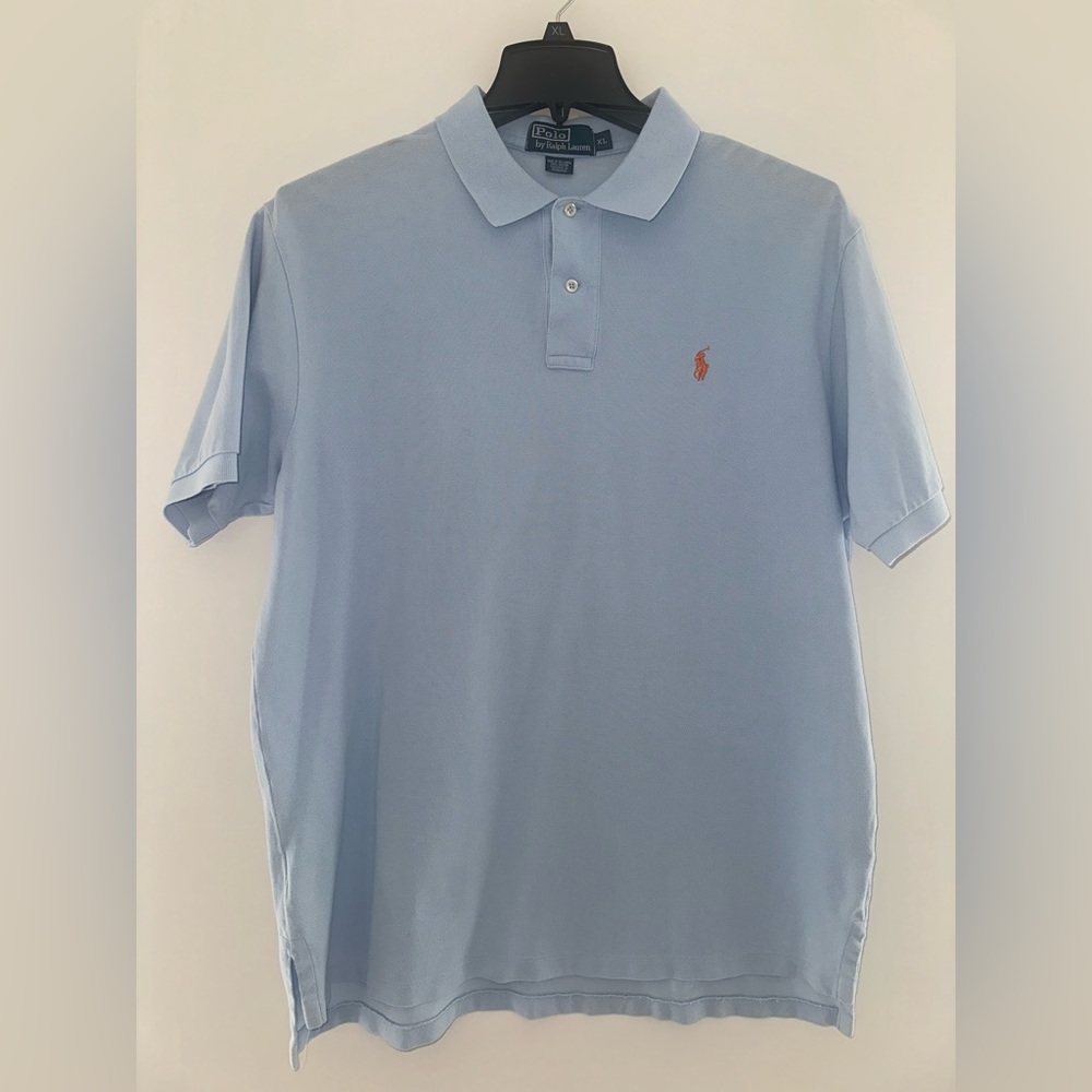 Ralph Lauren Men’s Polo. Color Light Blue Size Xl.